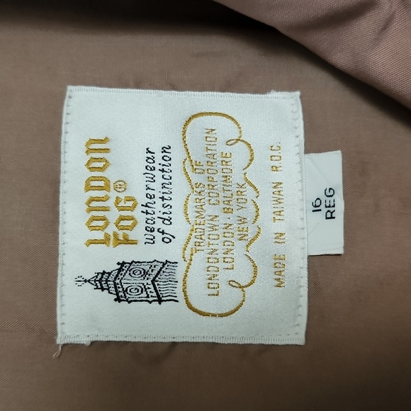 London Fog Vintage short Trench Coat - Picture 2 of 15